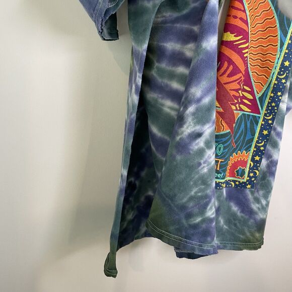 Pink Floyd Distressed April 1970 Fillmore East Tie Dye T Shirt L/XL Licensed - Picture 7 of 16